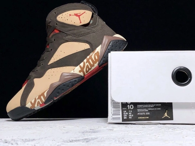 SP AT3375-200 Patta x Jordan Air 7 